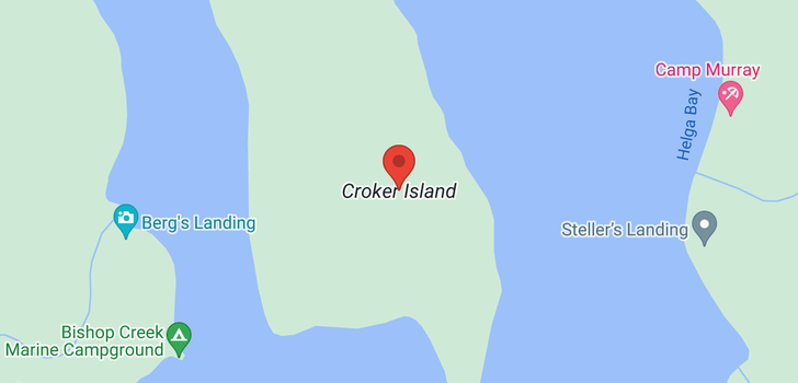 map of 15 E OF CROKER ISLAND